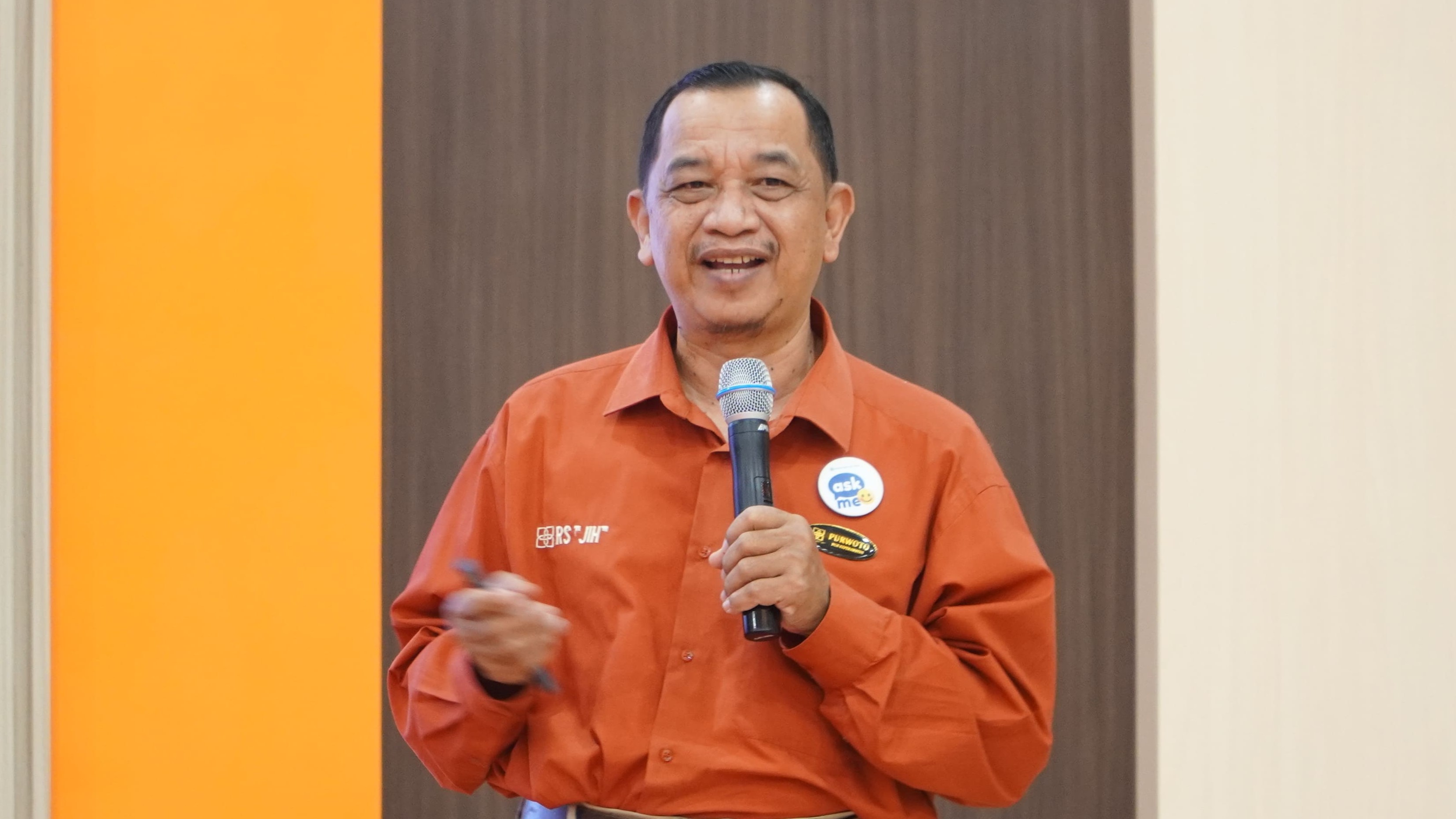 Pemateri Kuliah Pakar Bapak Purwoto RS JIH